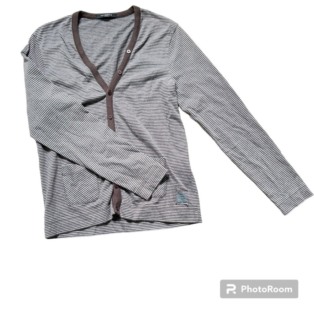 Full Circle Striped Cotton Cardigan size Medium  Bundle & Save